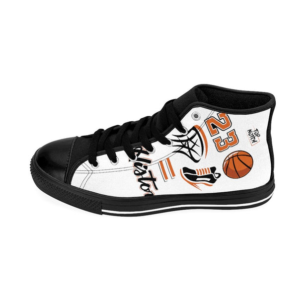 Top Notch extremely comfortable high-top canvas sneakers with a high quality print are made to last and to impress - World Clothing