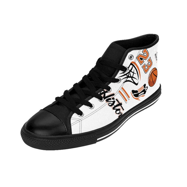 Top Notch extremely comfortable high-top canvas sneakers with a high quality print are made to last and to impress- World Clothing
