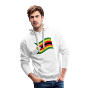 Zimbabwean roots hooded sweatshirts for African inspired boys and girls. Made from pure cotton. Good quality that will last you for years to come. - white