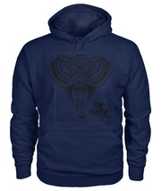 Full cotton hoodies for elephant lovers. Outdoor top wear for the young, fashion minded girls and boys.