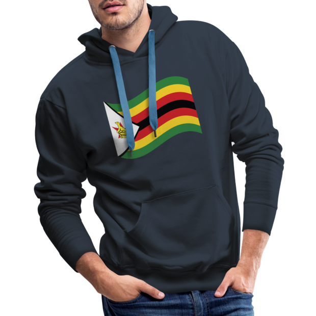 Zimbabwean roots hooded sweatshirts for African inspired boys and girls. Made from pure cotton. Good quality that will last you for years to come.- navy