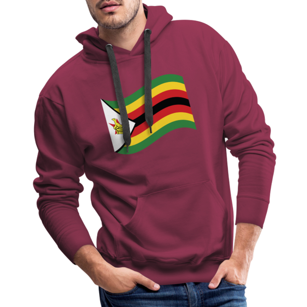 Zimbabwean roots hooded sweatshirts for African inspired boys and girls. Made from pure cotton. Good quality that will last you for years to come. - burgundy