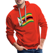 Zimbabwean roots hooded sweatshirts for African inspired boys and girls. Made from pure cotton. Good quality that will last you for years to come.- red