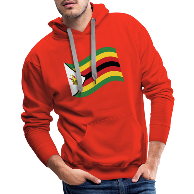 Zimbabwean roots hooded sweatshirts for African inspired boys and girls. Made from pure cotton. Good quality that will last you for years to come.- red