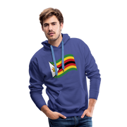 Zimbabwean roots hooded sweatshirts for African inspired boys and girls. Made from pure cotton. Good quality that will last you for years to come - royal blue