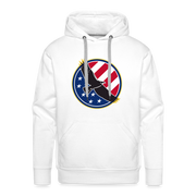 Top Notch Tops eagle hoodies focus on functionality and are ideal for various activities such as jogging, working out at the gym, or just lounging around. The lightweight fabric ensures breathability, allowing for optimal comfort and ease of movement during your workouts or daily routines - white.