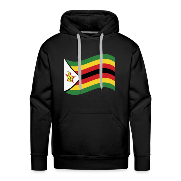 Zimbabwean roots hooded sweatshirts for African inspired boys and girls. Made from pure cotton. Good quality that will last you for years to come. - black