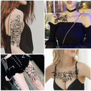 Introducing our sensational collection of temporary tattoos, the perfect accessory to express your bold style without the long-term commitment. Embrace your inner artist and adorn yourself with these fabulous designs that will make heads turn wherever you go!